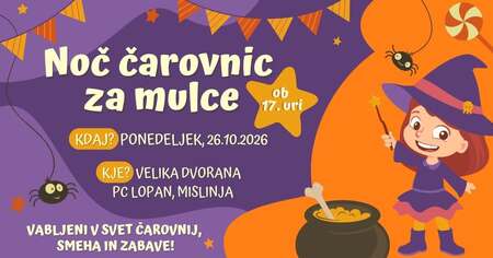 NOČ ČAROVNIC ZA MULCE